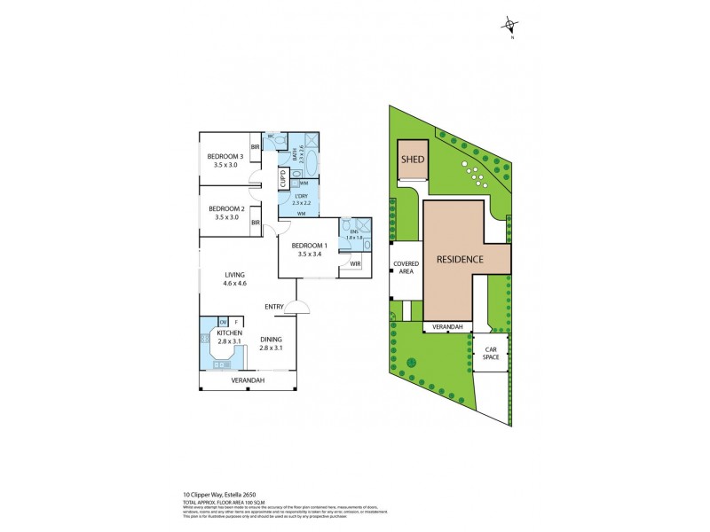10 Clipper Way, Estella NSW 2650 Floorplan