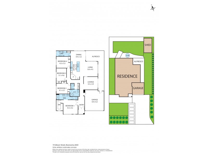 19 Gibson Street, Boorooma NSW 2650 Floorplan