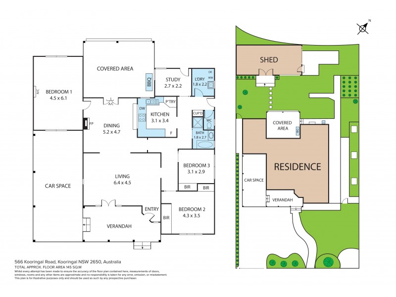 566 Kooringal Road, Kooringal NSW 2650 Floorplan