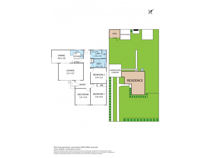 502 Kooringal Road, Kooringal NSW 2650 Floorplan