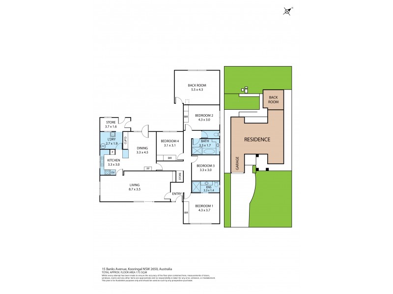 15 Banks Avenue, Kooringal NSW 2650 Floorplan