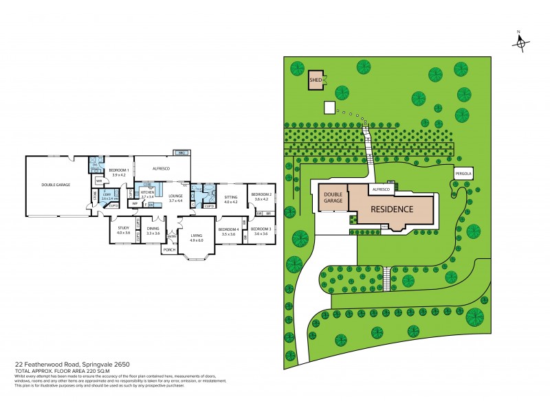 22 Featherwood Road, Springvale NSW 2650 Floorplan