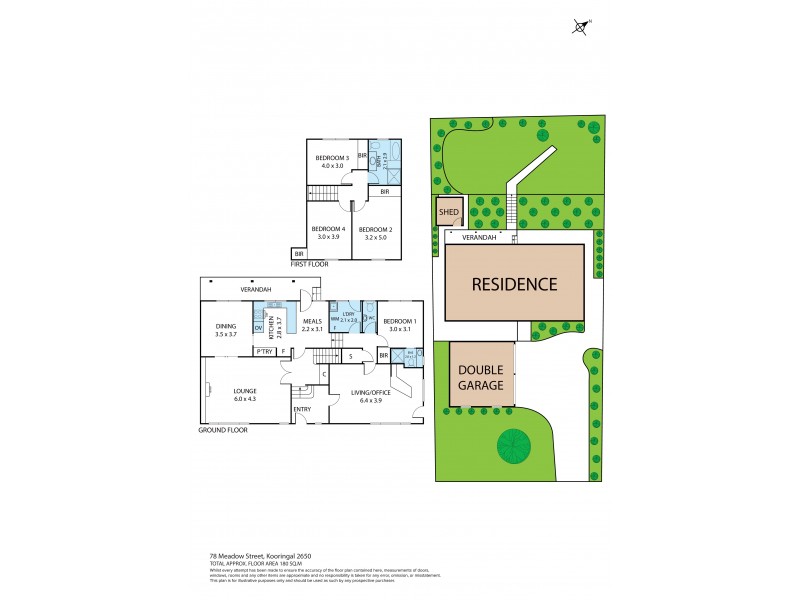78 Meadow Street, Kooringal NSW 2650 Floorplan