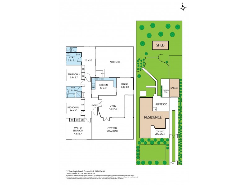 37 Fernleigh Road, Turvey Park NSW 2650 Floorplan