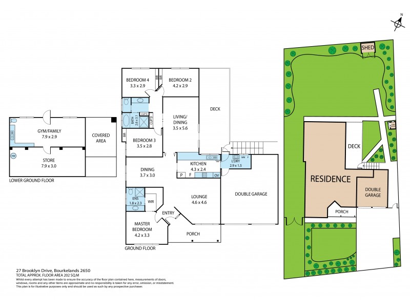 27 Brooklyn Drive, Bourkelands NSW 2650 Floorplan