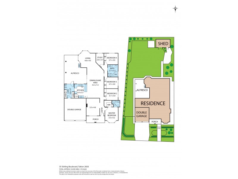 35 Stirling Boulevard, Tatton NSW 2650 Floorplan