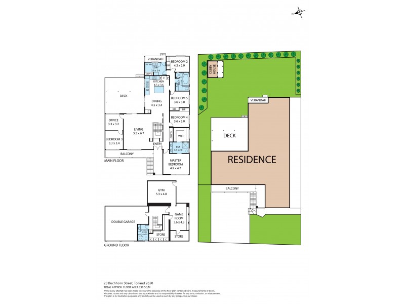 23 Buchhorn Street, Tolland NSW 2650 Floorplan