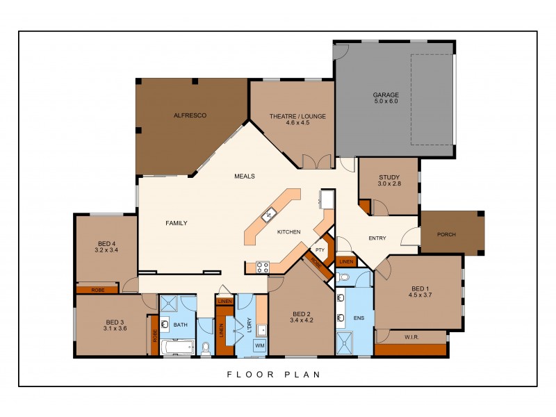 4 Barossa Street, Estella NSW 2650 Floorplan