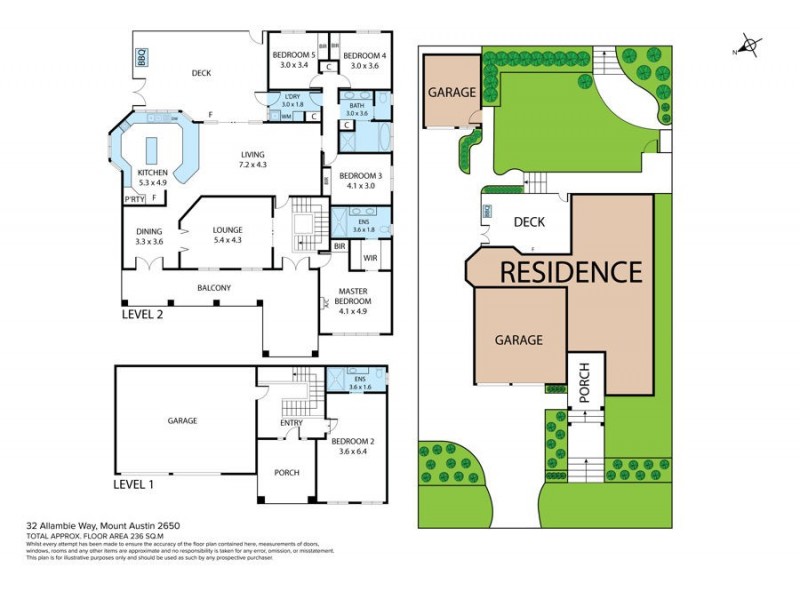32 Allambie Way, Mount Austin NSW 2650 Floorplan