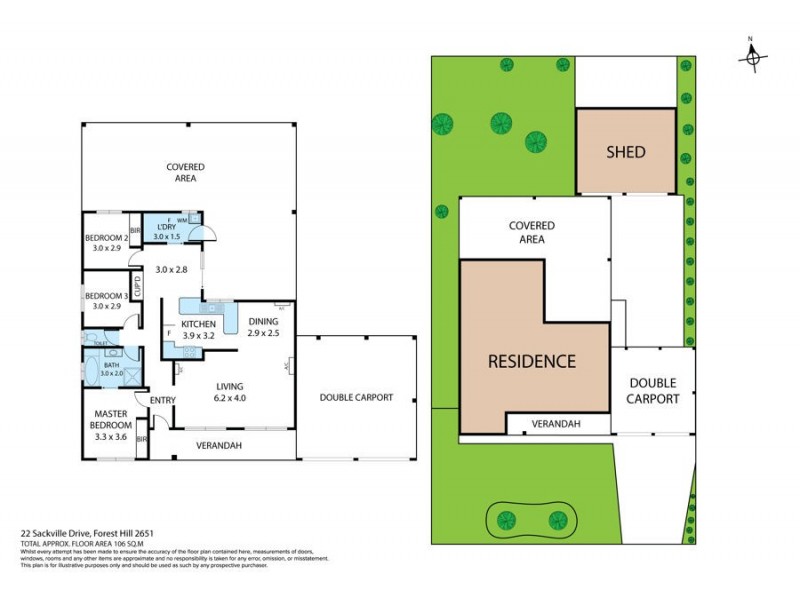 22 Sackville Drive, Forest Hill NSW 2651 Floorplan