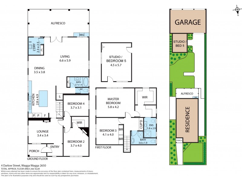 4 Darlow Street, Wagga Wagga NSW 2650 Floorplan
