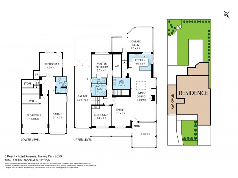 6 Beauty Point Avenue, Turvey Park NSW 2650 Floorplan