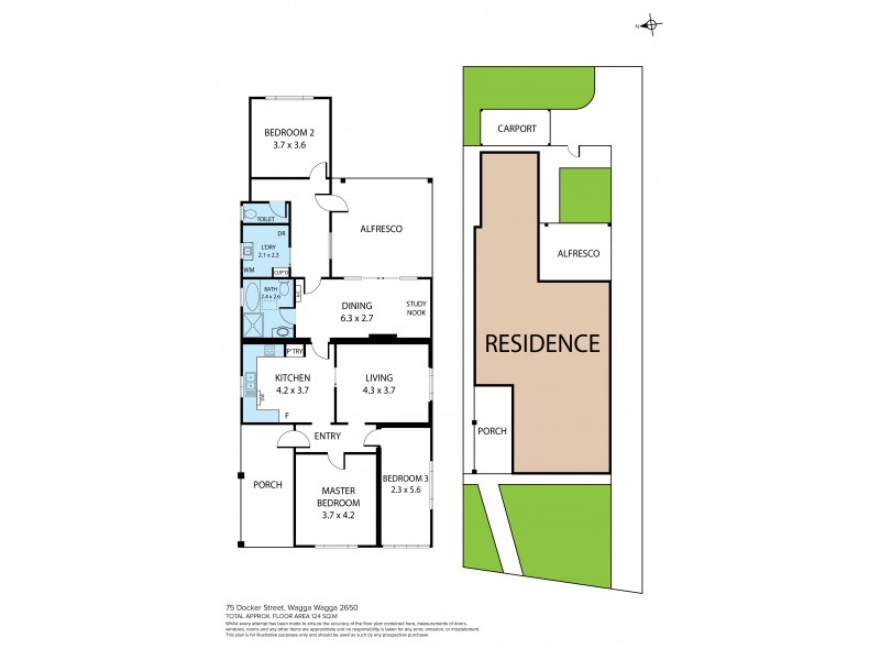 75 Docker Street, Wagga Wagga NSW 2650 Floorplan