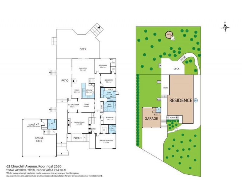 62 Churchill Avenue, Kooringal NSW 2650 Floorplan