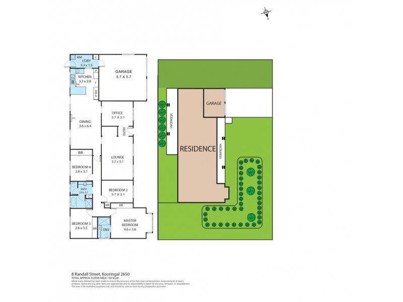 8 Randall Street, Kooringal NSW 2650 Floorplan