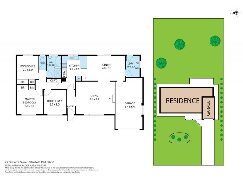 27 Goborra Street, Glenfield Park NSW 2650 Floorplan