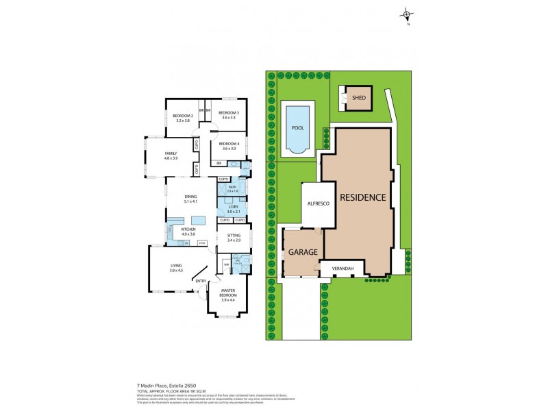 7 Madin Place, Estella NSW 2650 Floorplan