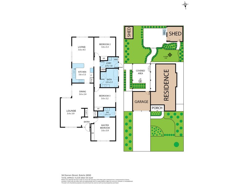 34 Doman Street, Estella NSW 2650 Floorplan