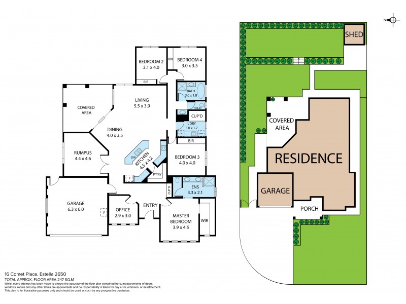 16 Comet Place, Estella NSW 2650 Floorplan