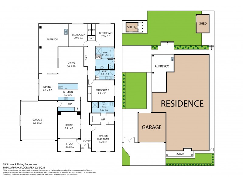 39 Sturrock Drive, Boorooma NSW 2650 Floorplan