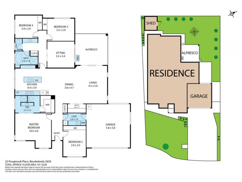 22 Pooginook Place, Bourkelands NSW 2650 Floorplan