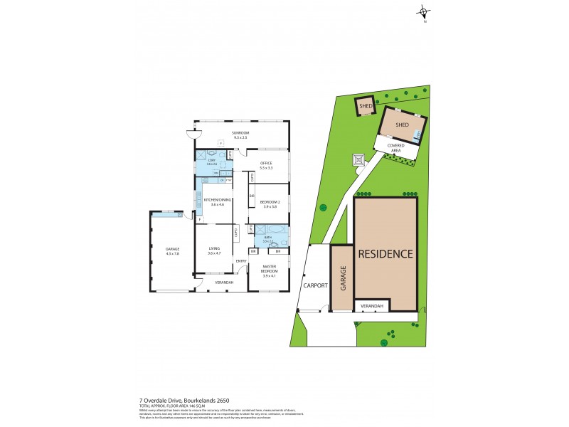 7 Overdale Drive, Bourkelands NSW 2650 Floorplan
