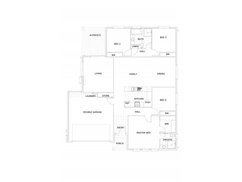 1 Hazelwood Drive, Forest Hill NSW 2651 Floorplan