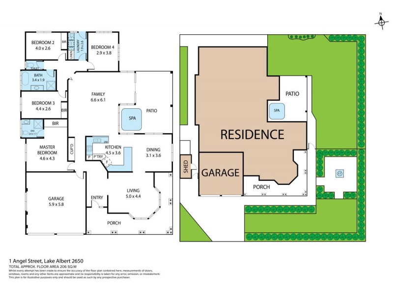 1 Angel Street, Lake Albert NSW 2650 Floorplan