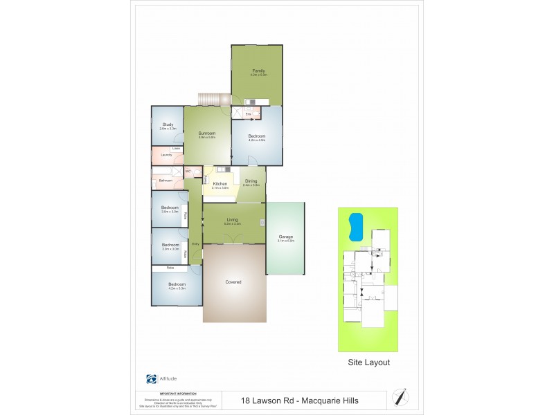 18 Lawson Road, Macquarie Hills NSW 2285 Floorplan