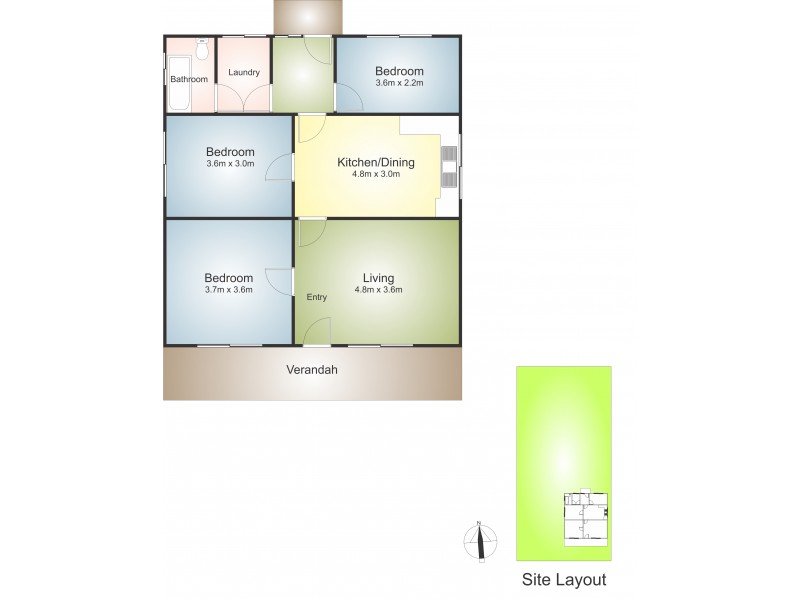 9 Fifth Street, Boolaroo NSW 2284 Floorplan