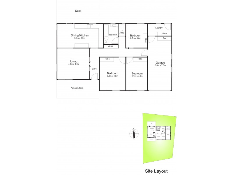16 Cressington Way, Wallsend NSW 2287 Floorplan