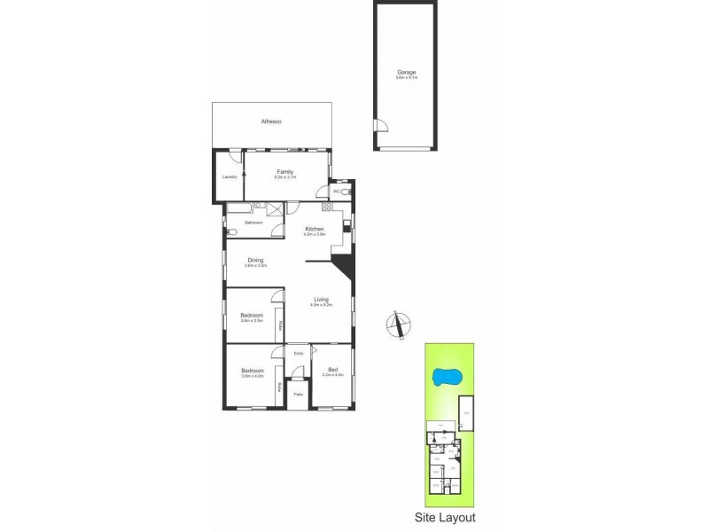 4 Thomas Street, Hamilton South NSW 2303 Floorplan