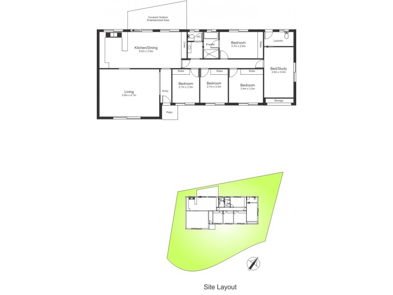 1 Roscrea Crescent, Mount Hutton NSW 2290 Floorplan