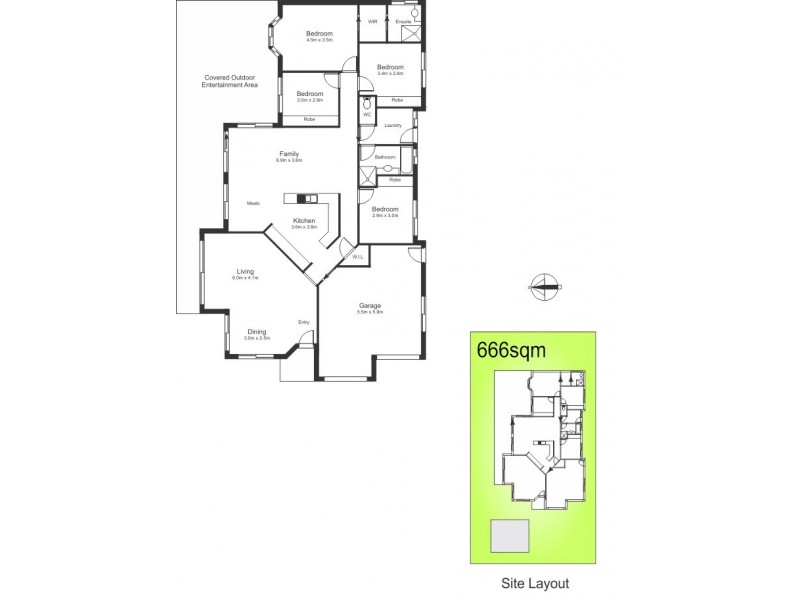 6 Morinda Court, Valentine NSW 2280 Floorplan