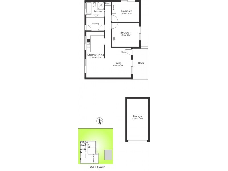 2/3a Peatties Road, Cardiff NSW 2285 Floorplan