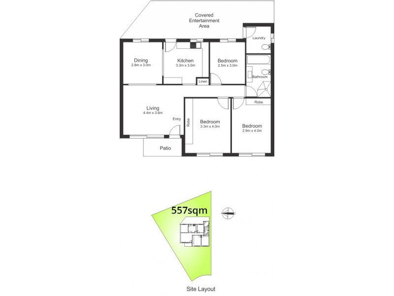 13 Rutherglen Place, Macquarie Hills NSW 2285 Floorplan