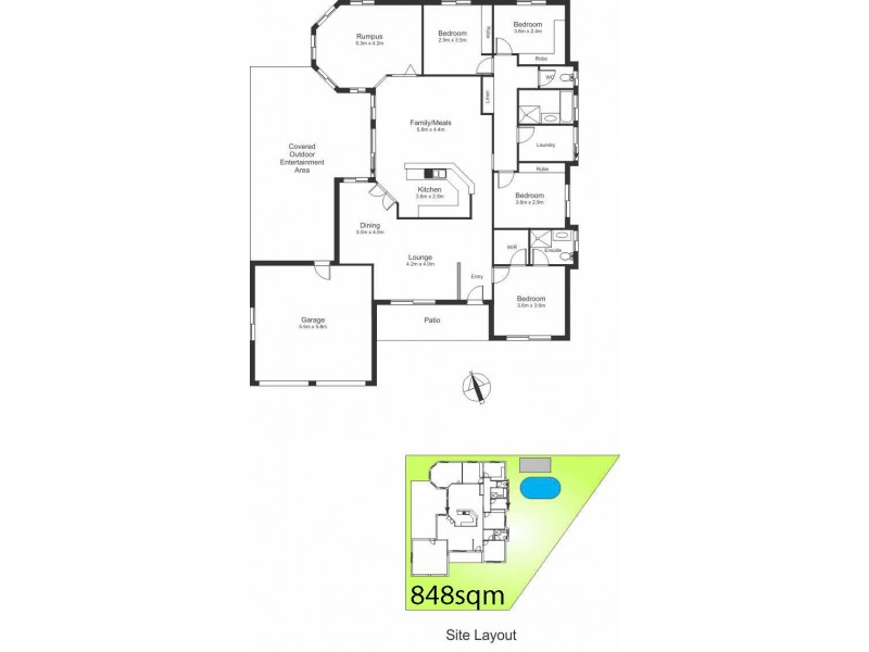 1 Elkhorn Close, Garden Suburb NSW 2289 Floorplan