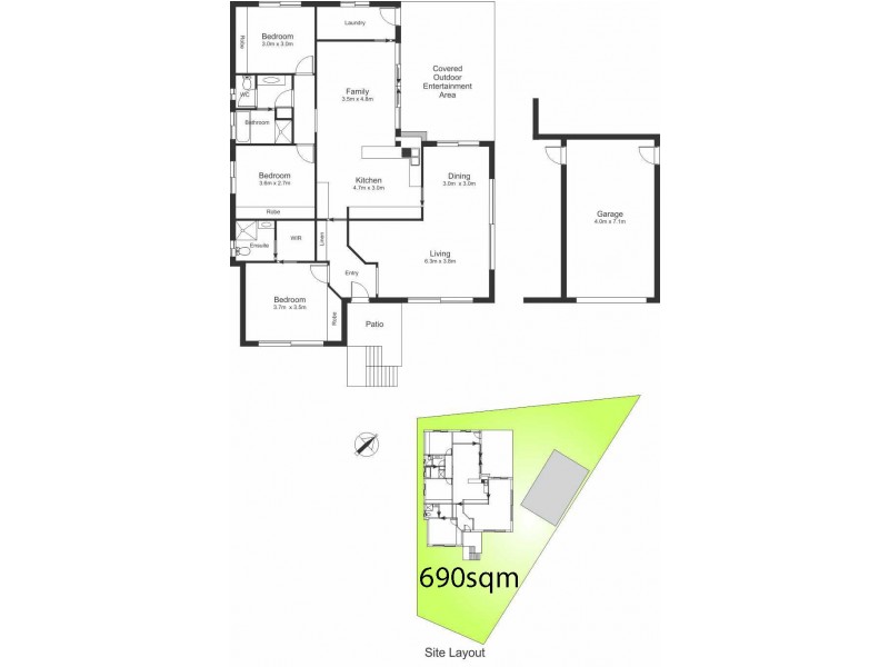 6 Kylie Close, Marmong Point NSW 2284 Floorplan