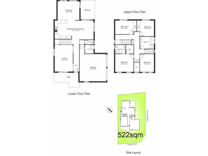 61 Crawford Lane, Mount Hutton NSW 2290 Floorplan