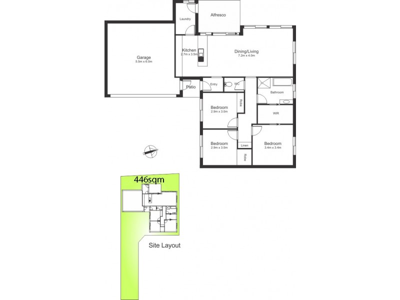 41 Sixth Street, Cardiff South NSW 2285 Floorplan