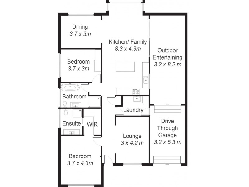4/14 Berringar Road, Valentine NSW 2280 Floorplan