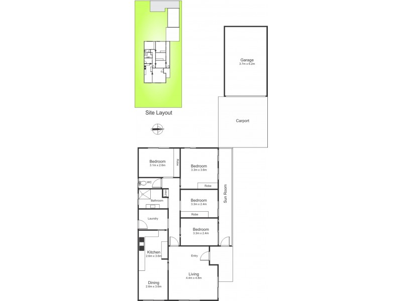 37 Mallee Street, Gateshead NSW 2290 Floorplan