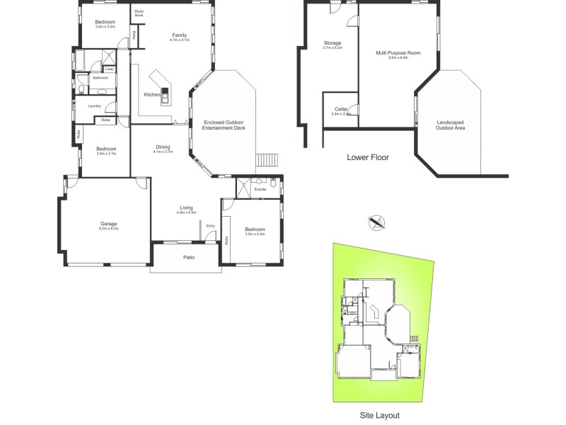 3 Plumridge Close, Warners Bay NSW 2282 Floorplan