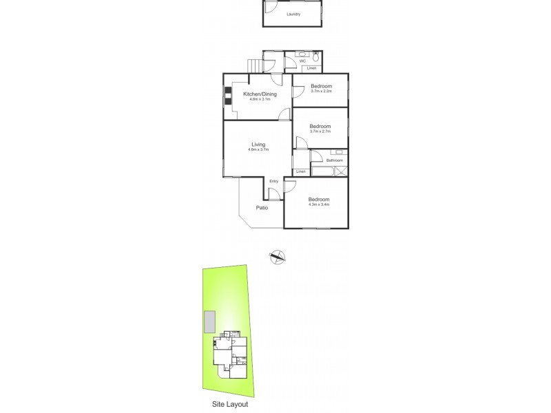 39 Mawson Street, Shortland NSW 2307 Floorplan