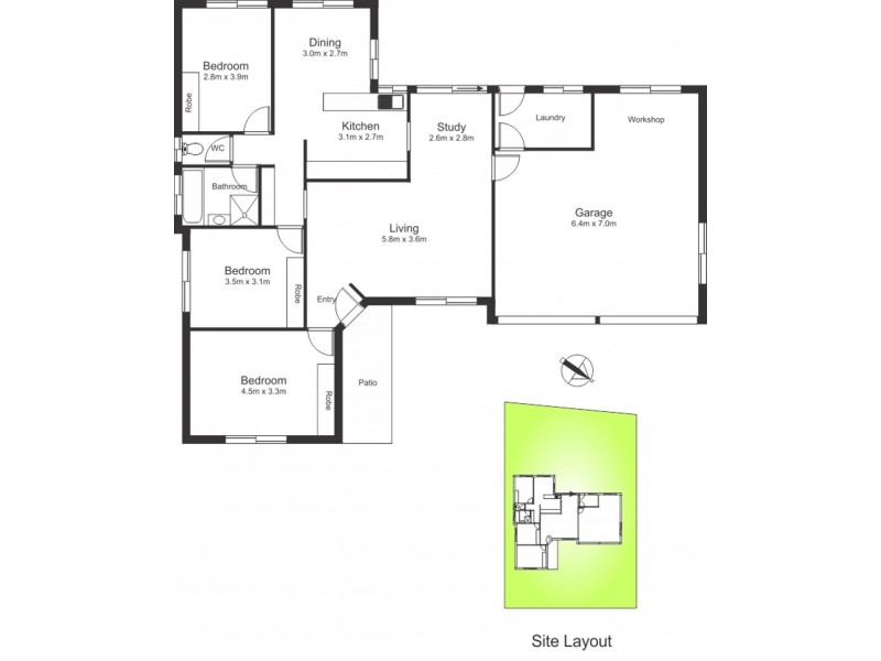 89 Glad Gunson Drive, Eleebana NSW 2282 Floorplan