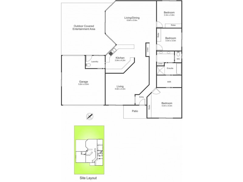 25 Lawson Road, Macquarie Hills NSW 2285 Floorplan