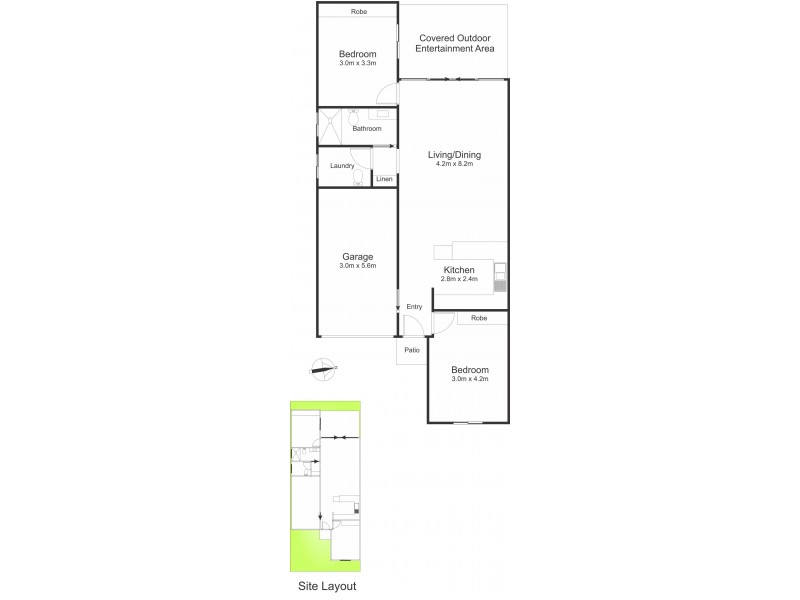 33/115 Christo Road, Waratah NSW 2298 Floorplan