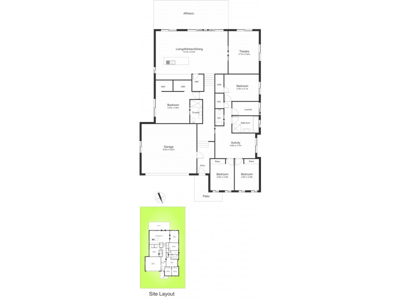 5 Floresta Crescent, Cameron Park NSW 2285 Floorplan