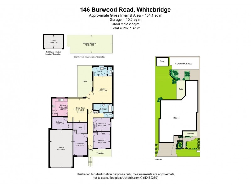 146 Burwood Road, Whitebridge NSW 2290 Floorplan