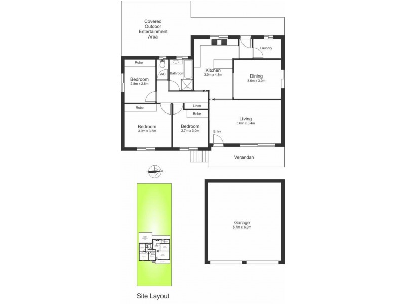 12 Nereida Close, Kotara NSW 2289 Floorplan